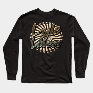 Lyle Art Drawing Long Sleeve T-Shirt